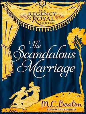 cover image of The Scandalous Marriage